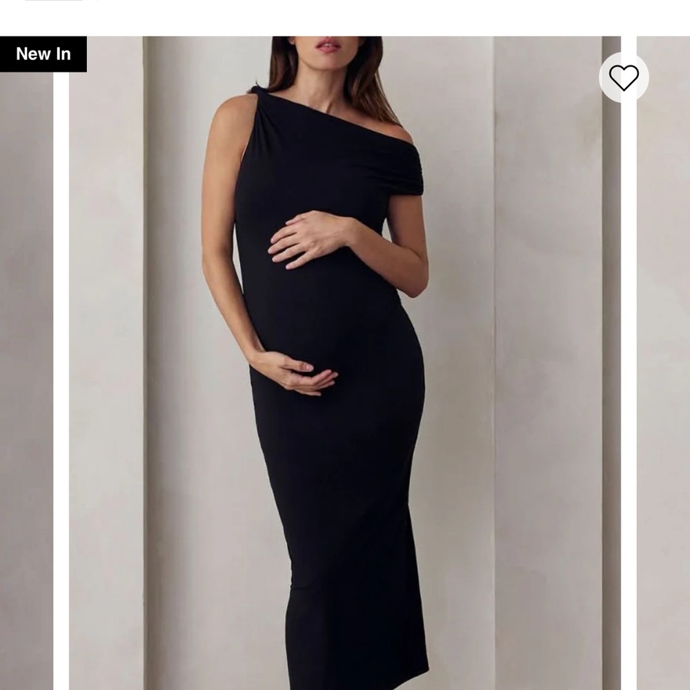 Bumpsuit - twisted airbrush midi dress